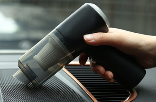 Беспроводной мини-пылесос с подсветкой Vacuum Cleaner 2 в 1