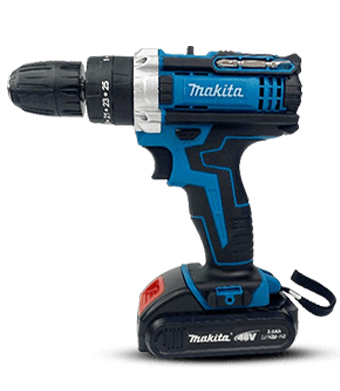 Шуруповерт Makita 48V + набор 23 предмета